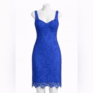 Guess Royal Blue Mini Cocktail Dress